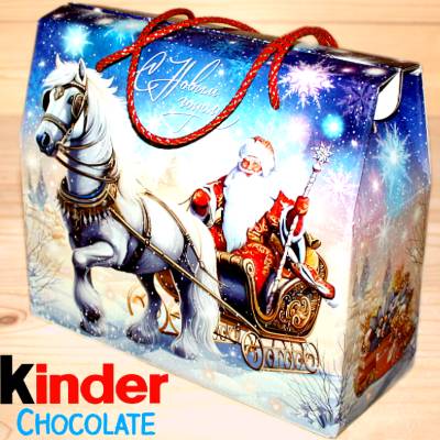 Киндер-подарок на Новый Год детям 2026 в Кубинке