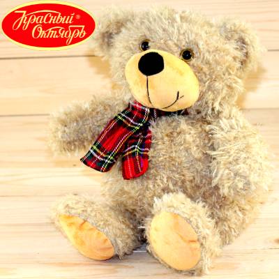 Сладкий новогодний подарок-Мишка от Красного Октября в Кубинке