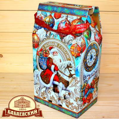 Детский новогодний подарок 2026 года от фабрики Бабаевская в Кубинке