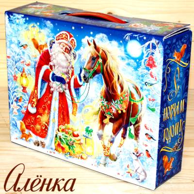 Детский новогодний подарок 2026 года от фабрики Красный Октябрь в Кубинке