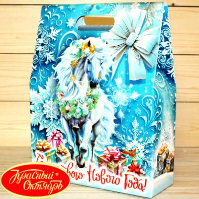 Детский новогодний подарок 2026 года от фабрики Красный Октябрь в Кубинке