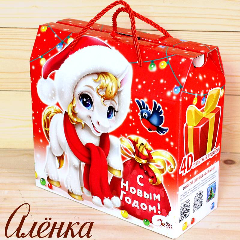 Детский новогодний подарок 2026 года от фабрики Красный Октябрь в Кубинке