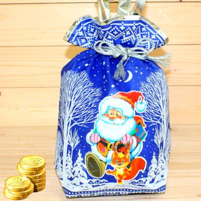 Сладкий новогодний подарок в мешочке  в Кубинке