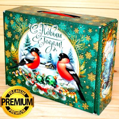 Премиум подарок в картонной упаковке на Новый 2026 год в Кубинке
