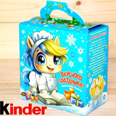 Киндер-подарок со сладостями в картонной упаковке 2026 в Кубинке