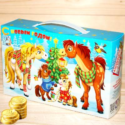 Недорогой сладкий подарок на Новый Год детям 2026 года в Кубинке