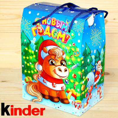 Подарок от Киндер со сладостями на Новый Год 2026 в Кубинке