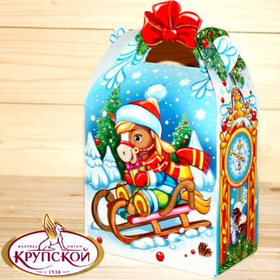 Сладкий новогодний подарок от фабрики Крупская в Кубинке