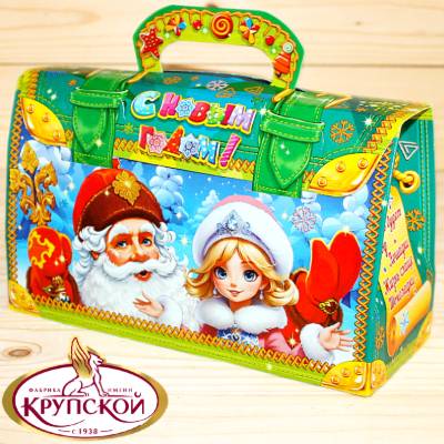 Сладкий новогодний подарок от фабрики Крупская в Кубинке