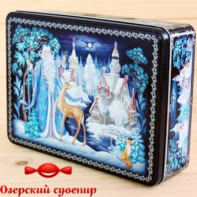 Детский новогодний подарок Озерский Сувенир в жестяной упаковке в Кубинке