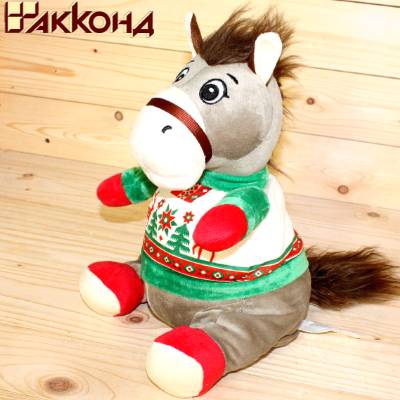 Сладкий новогодний подарок в виде символа 2026 года от фабрики Акконд в Кубинке