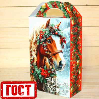 Сладкий новогодний подарок по ГОСТу в жестяной упаковке в Кубинке