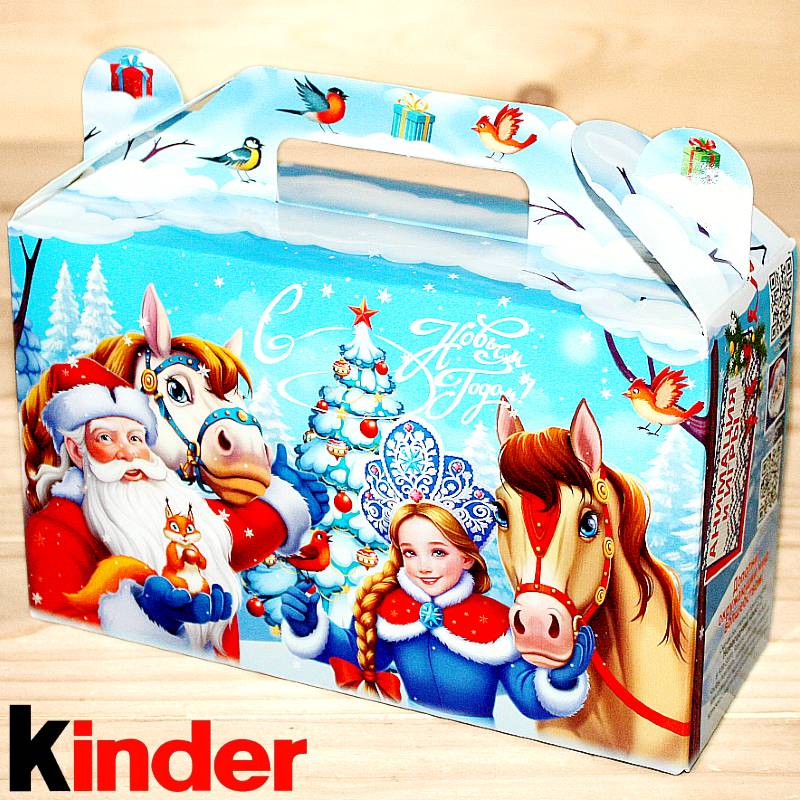 Киндер-подарок 290 грамм на Новый Год 2026 в Кубинке